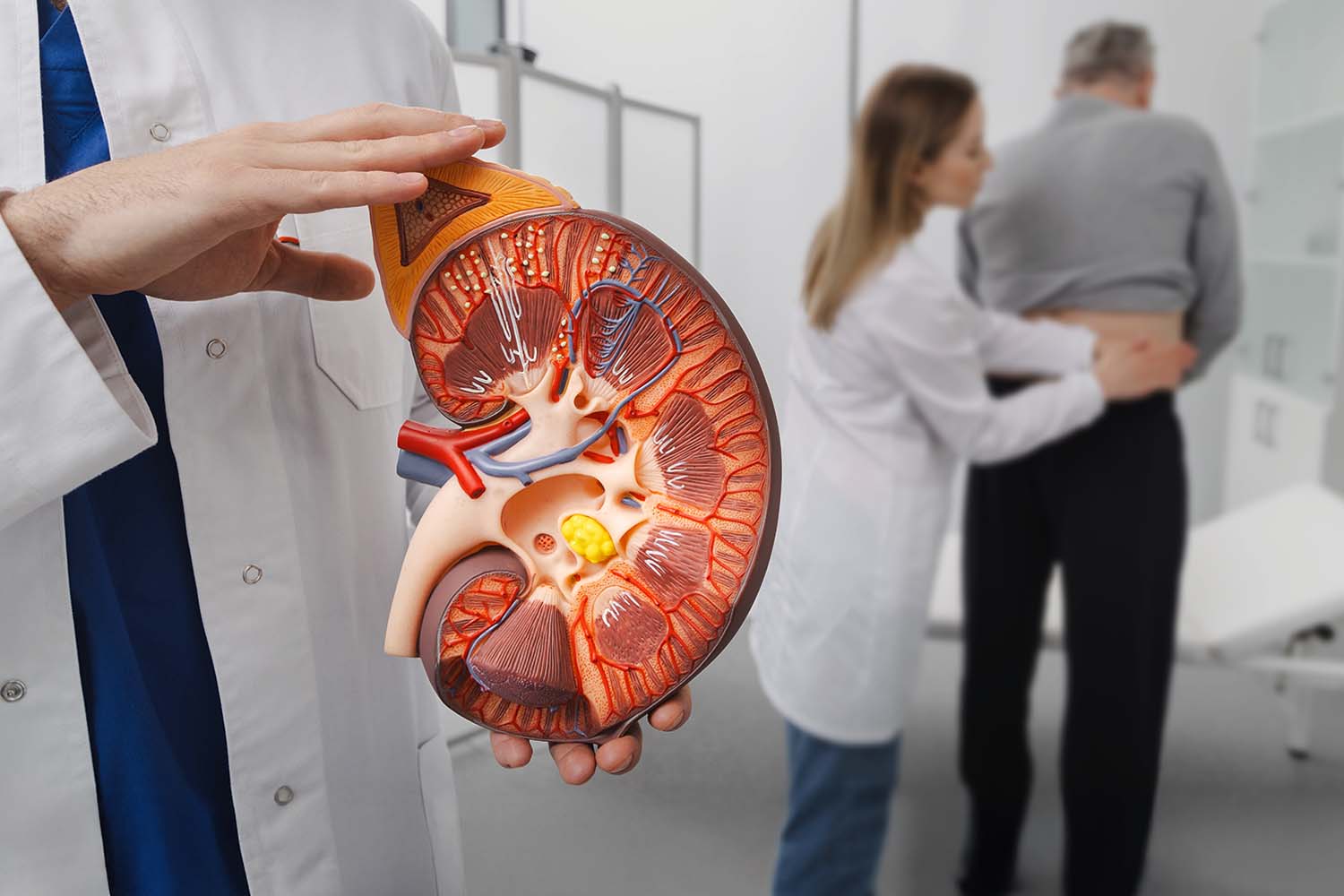 כריתת כליה ושופכן רדיקלית בעזרת רובוט